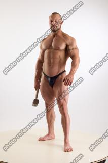 Duncan Standing Pose With Mace